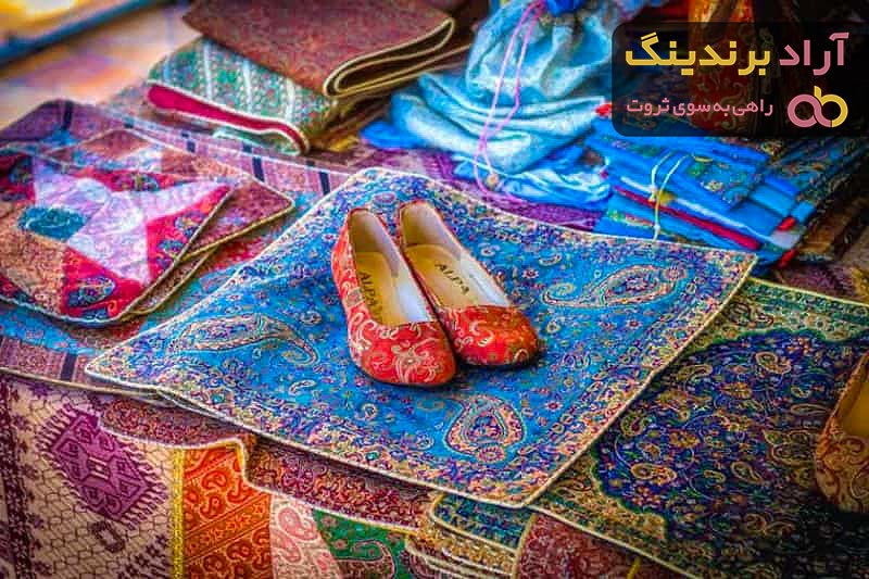 خرید انواع ترمه رومیزی مربع + قیمت