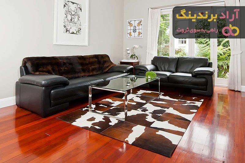 خرید جدیدترین انواع فرش چرم با قیمت مناسب
