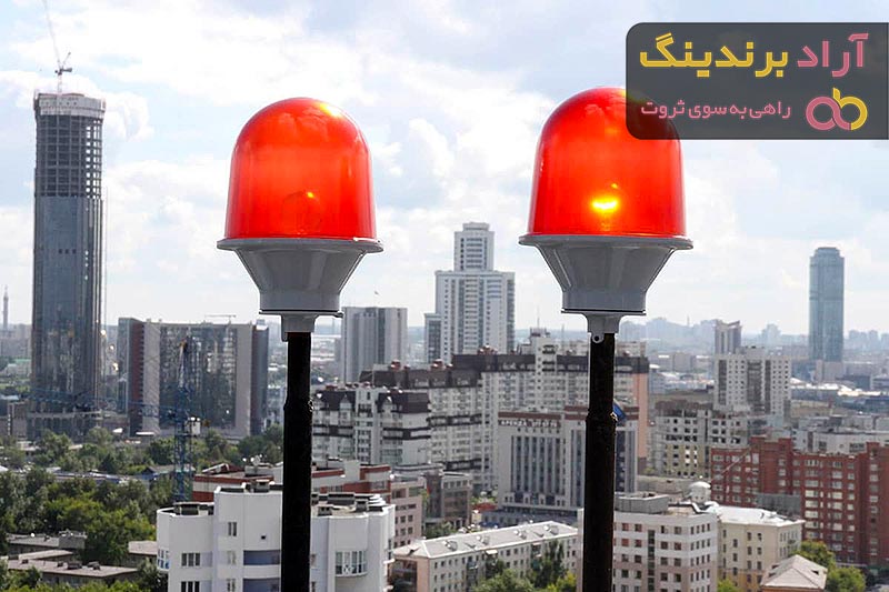 قیمت خرید چراغ دکل خورشیدی + تست کیفیت