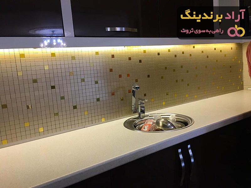 خرید تایل بین کابینتی استیل با قیمت استثنایی