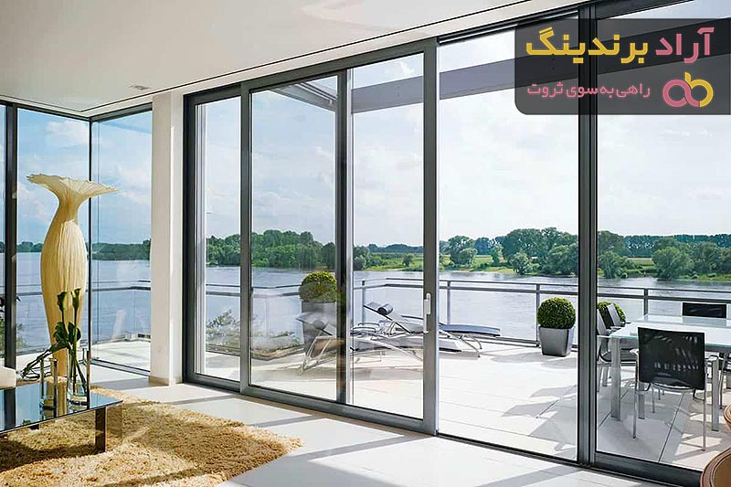 خرید انواع پنجره‌ آلومینیومی دوجداره + قیمت