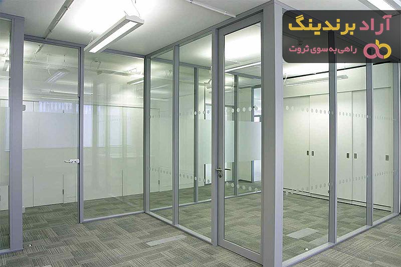 مشخصات شیشه پارتیشن اداری + قیمت خرید