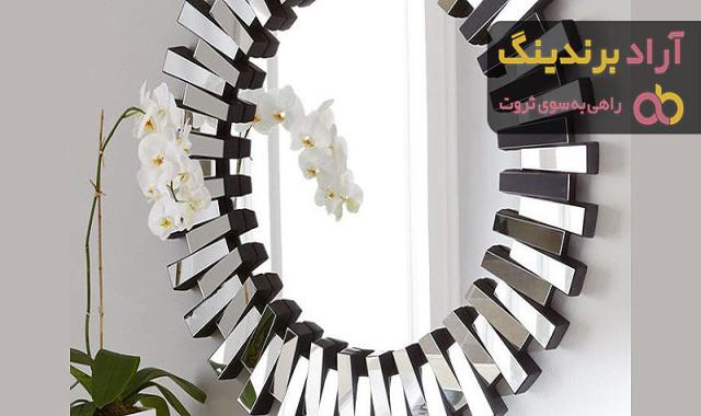 بهترین آینه دکوراتیو گرد + قیمت خرید عالی