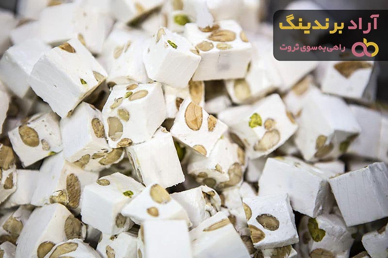 خرید و قیمت گز آردی بادامی عمده و فله