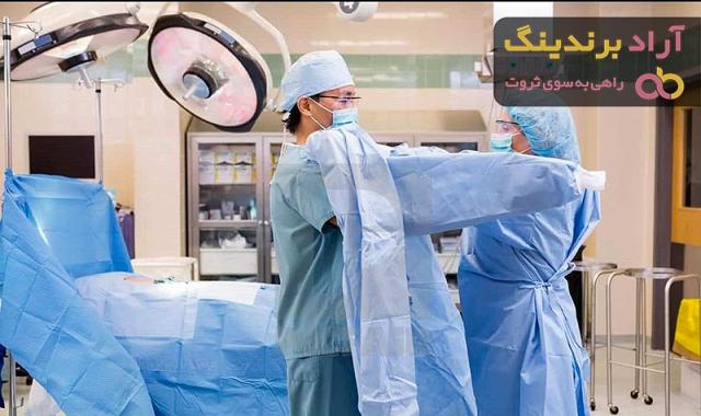 خرید قیمت روز لباس بیمارستانی سفید