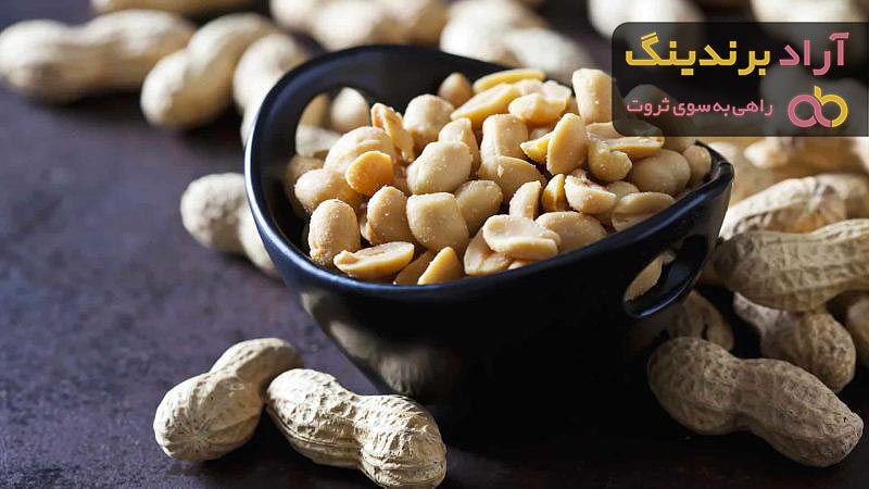 قیمت بادام زمینی سفید + مشخصات بسته بندی عمده و ارزان
