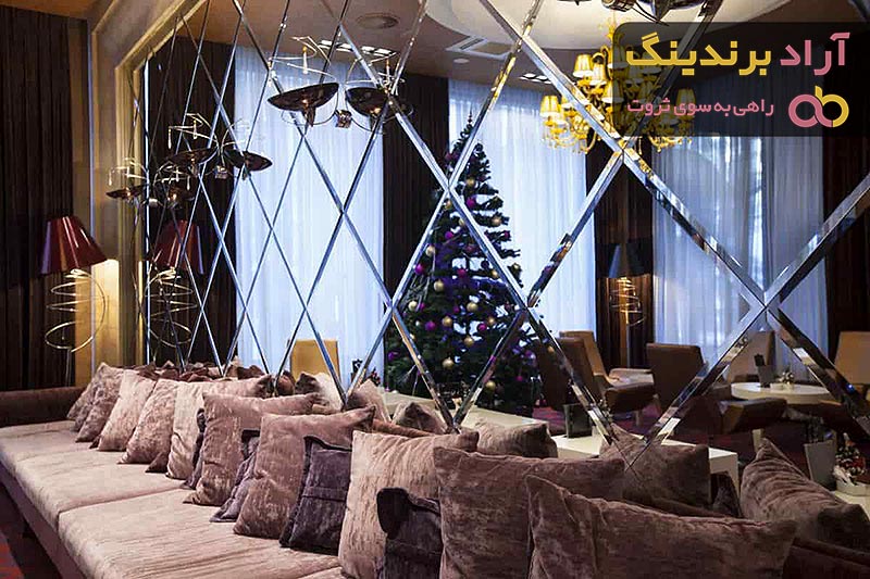معرفی انواع آینه کاری دیوار + قیمت خرید روز