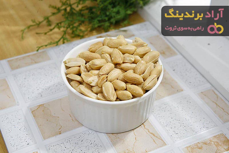 بادام زمینی خام باکیفیت | خرید با قیمت ارزان