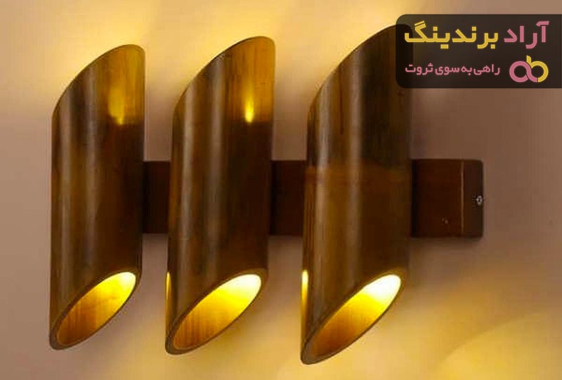 آباژور ایستاده چوبی کنار سالنی + بهترین قیمت خرید