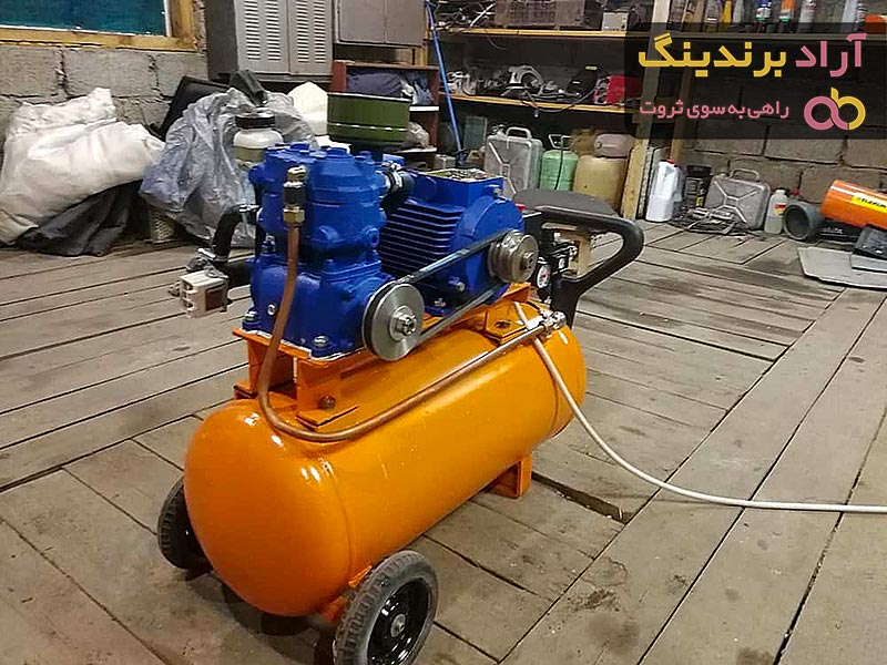 خرید و قیمت کمپرسور باد هیوندای 10 لیتری