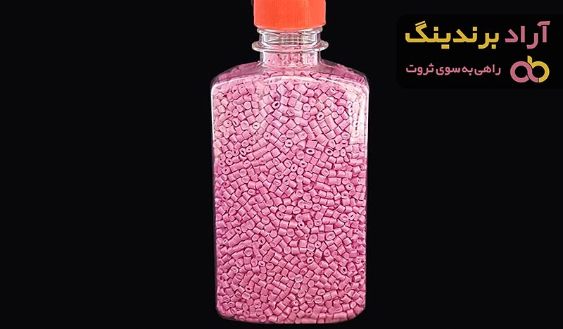 خرید و قیمت بطری پت کتابی قرمز گلدار دخترانه اصلی