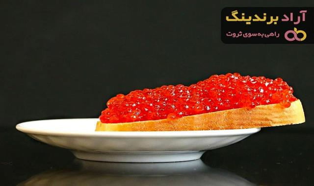 خاویار طلایی خزر + قیمت خرید، کاربرد، مصارف و خواص