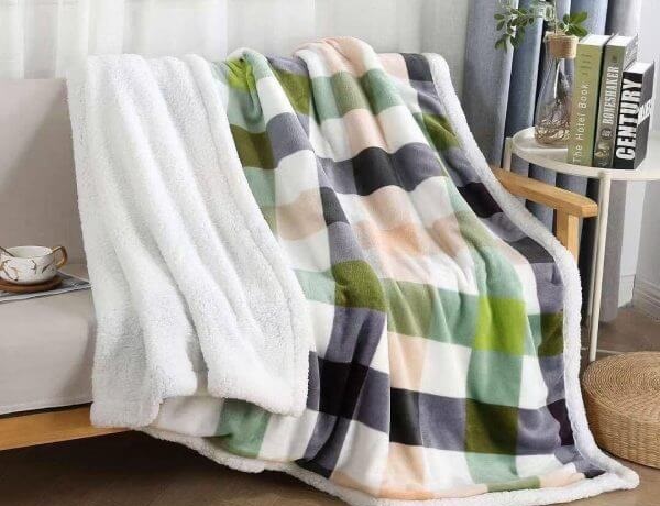 خرید طرح های جدید پتو گوسفندی طرح دار + قیمت عالی