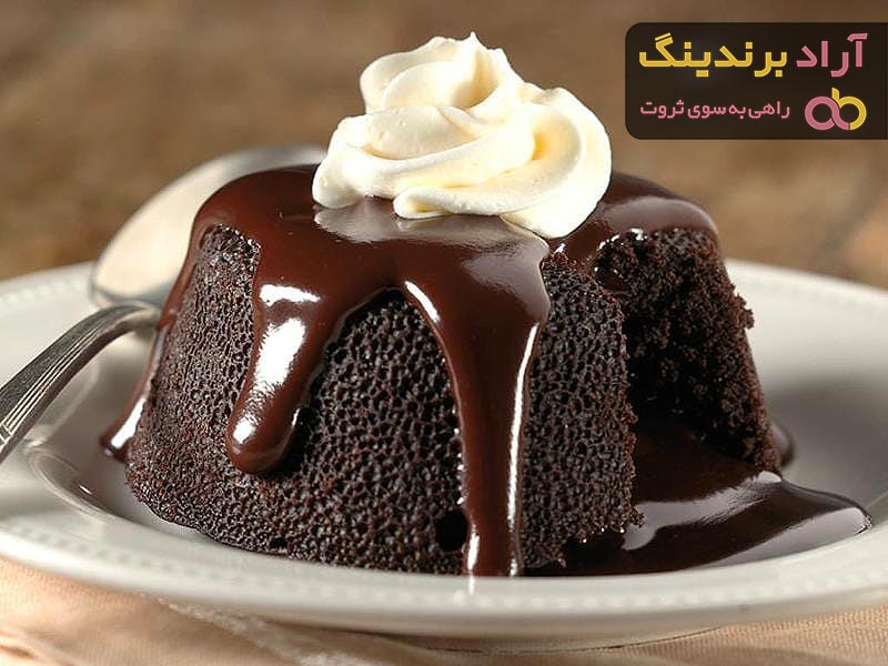 خرید کیک شکلاتی خیس با ماست + بهترین قیمت