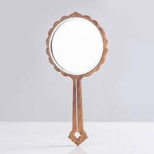 خرید آینه دکوراتیو لوزی سفید با قیمت استثنایی