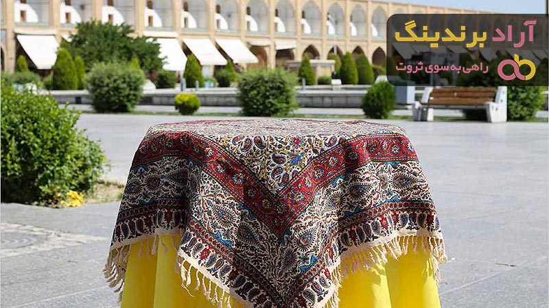 خرید و قیمت روز سفره قلمکار سبز