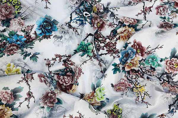 پارچه نخی پنبه ای کشی ابریشم + بهترین قیمت خرید