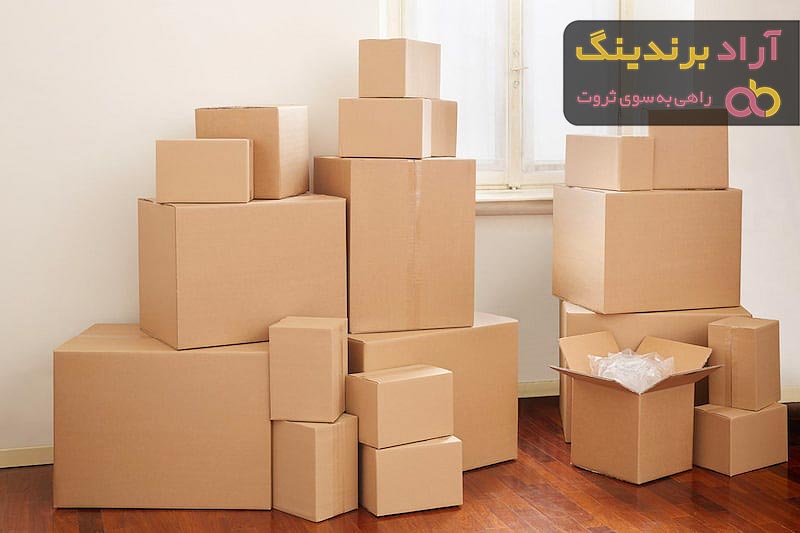 قیمت کارتن مقوایی آماده + پخش تولیدی عمده کارخانه