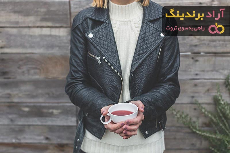 خرید جدیدترین انواع کاپشن چرم زنانه نوین چرم