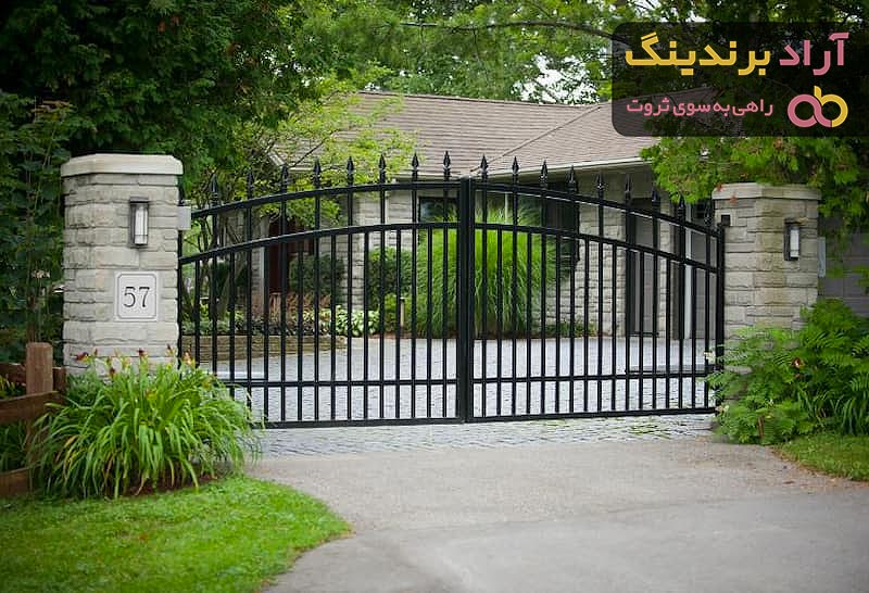 قیمت خرید درب فلزی حیاط + خواص، معایب و مزایا