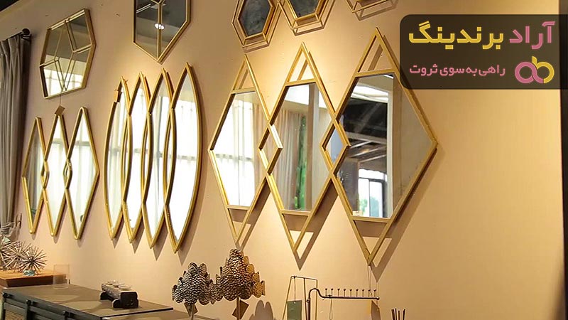 خرید انواع آینه پازلی دودی + قیمت