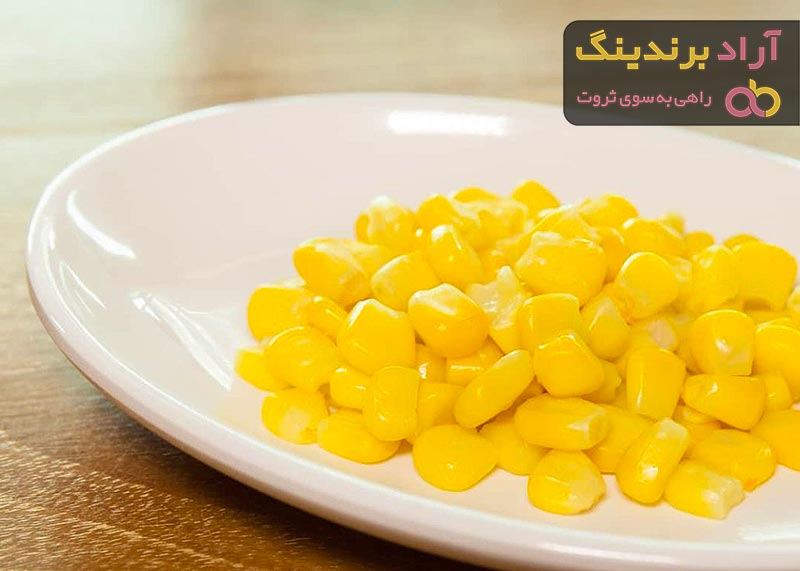 کنسرو ذرت بزرگ فله ای ساده | قیمت مناسب خرید عالی