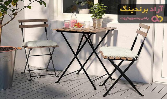 قیمت خرید میز و صندلی تاشو مسافرتی چوبی + تست کیفیت