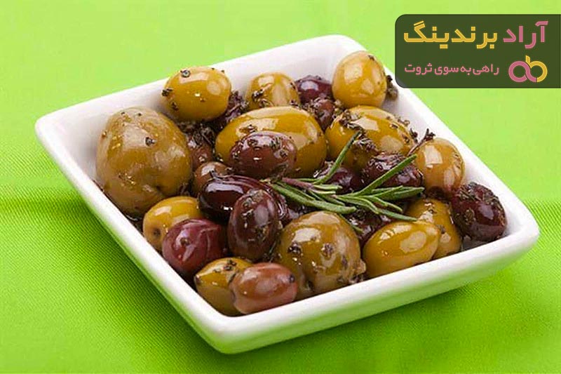 قیمت خرید زیتون پرورده خانگی + عکس