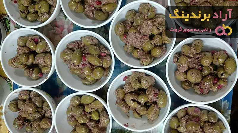 قیمت خرید زیتون پرورده شمال + طرز تهیه
