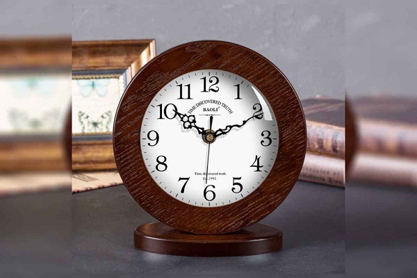 خرید ساعت چوبی رومیزی + قیمت عالی با کیفیت تضمینی