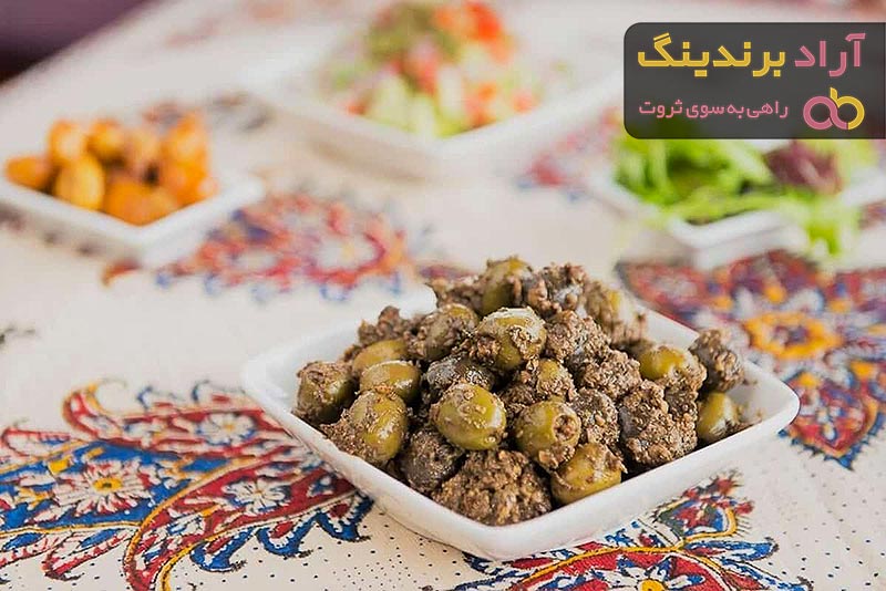 خرید و قیمت زیتون پرورده اصل شمال