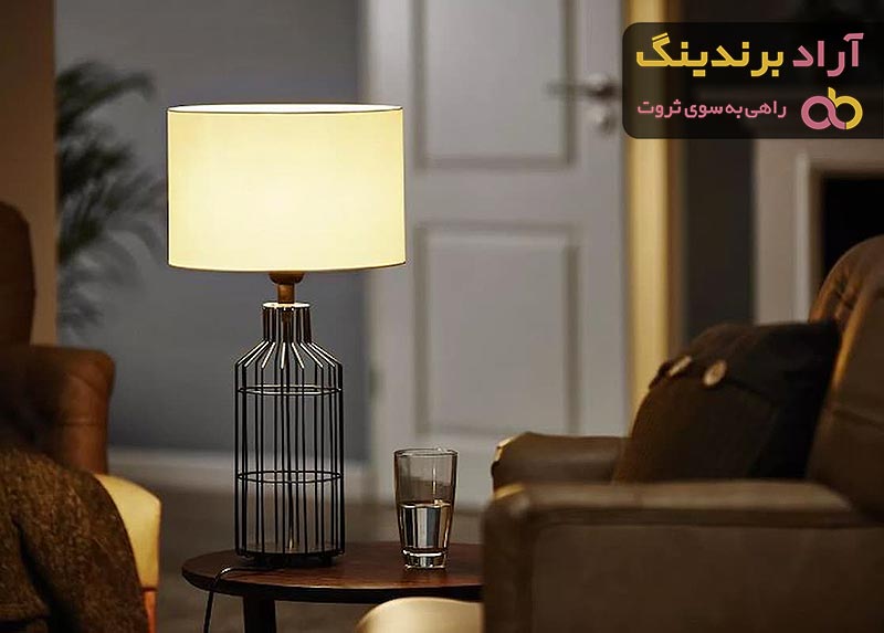 قیمت خرید آباژور رومیزی برنزی + تست کیفیت