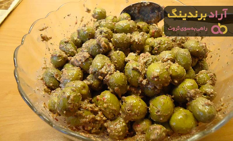 قیمت خرید زیتون پرورده شمالی در تهران مشهد اصفهان