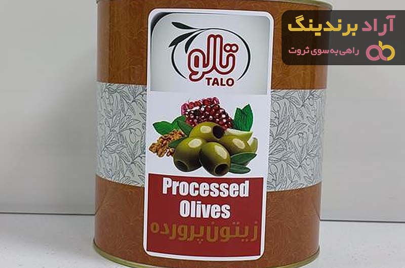 قیمت خرید زیتون پرورده تالو + مشخصات، عمده ارزان