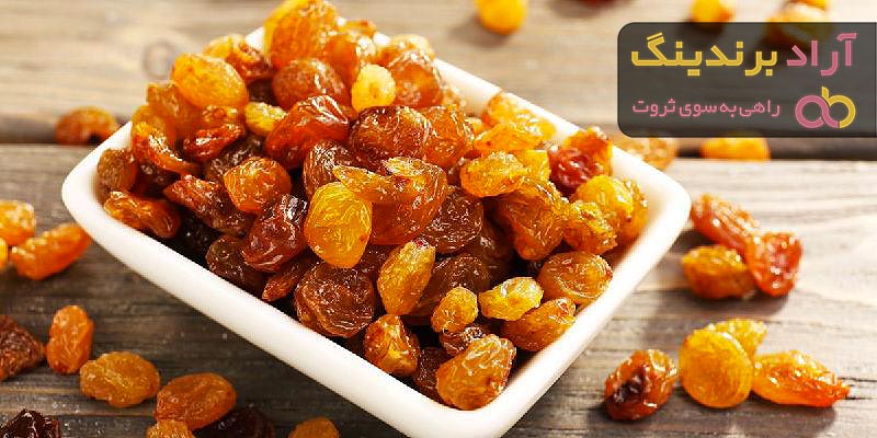 قیمت خرید کشمش سبز از تولید به مصرف