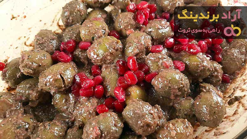 قیمت خرید گردو در زیتون پرورده + طرز تهیه