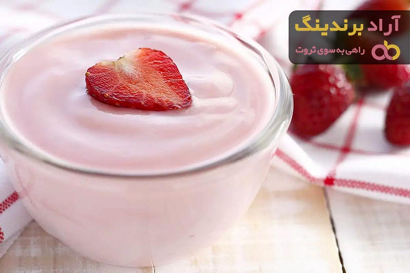 قیمت خرید ماست میوه ای خانگی + طرز تهیه