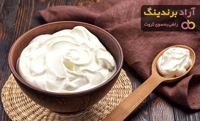 خرید ماست چکیده محلی طعم دار + بهترین قیمت