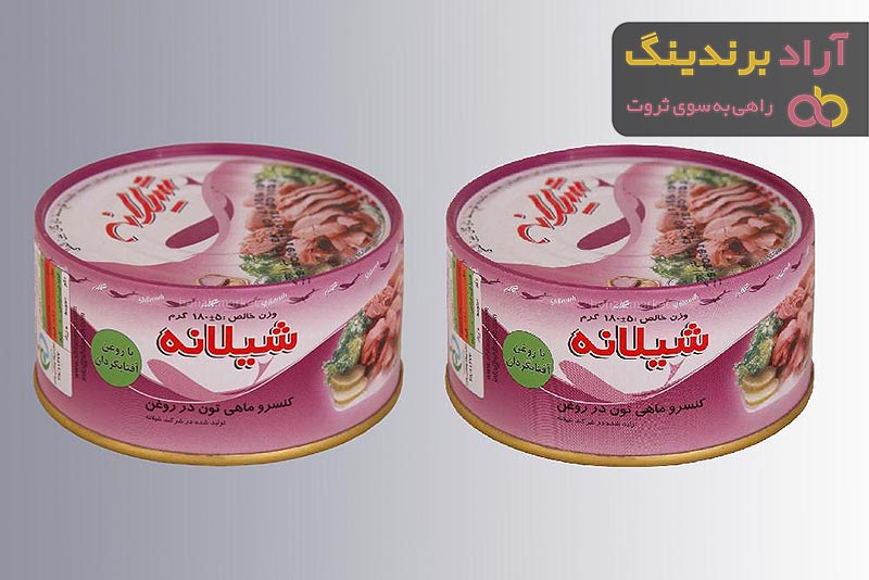 لیست قیمت کنسرو تن ماهی شیلانه ۱۴۰۱