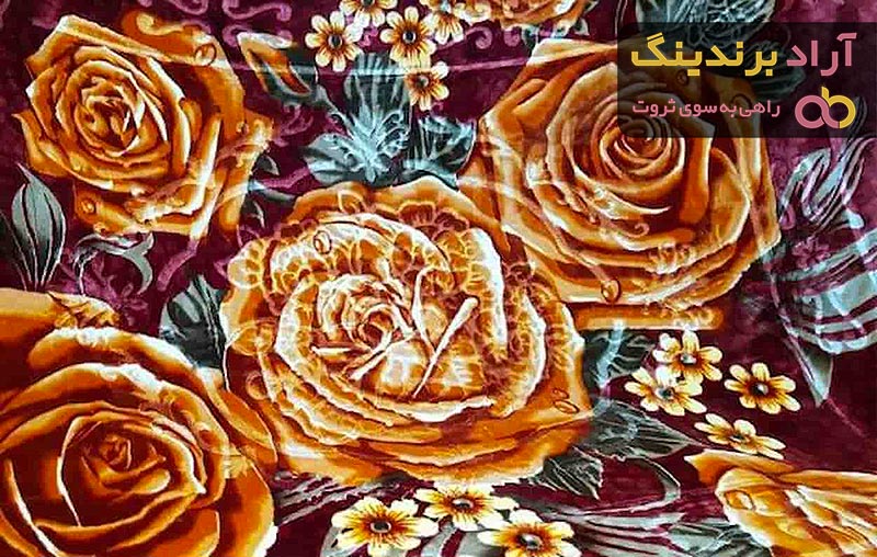 پتو ژله ای گل برجسته + خرید