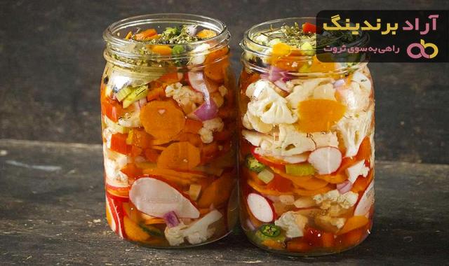خرید و قیمت انواع ترشیجات تک نفره