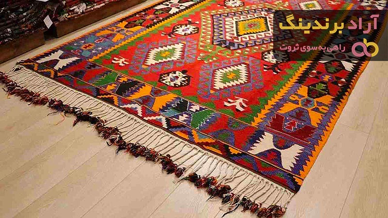 خرید شکل های جدید پارچه جاجیم سنتی + قیمت عالی