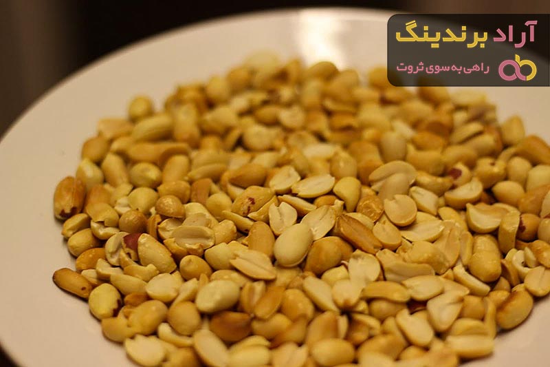 خرید بادام زمینی مزمز بزرگ + بهترین قیمت