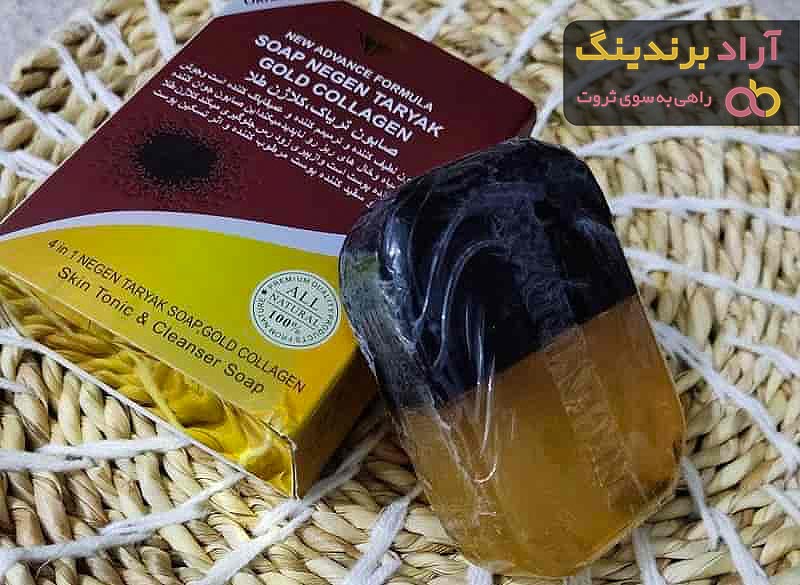 قیمت خرید صابون کلاژن طلا + تست کیفیت