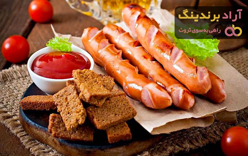 قیمت سوسیس گیاهی ارگانیک + پخش تولیدی عمده کارخانه