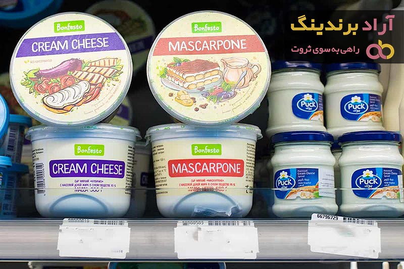 قیمت پنیر ماسکارپونه خامه ای ۱۰۰ گرمی و عمده کاله
