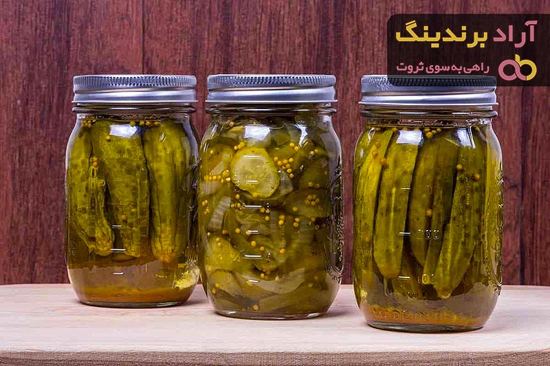 خرید بهترین انواع خیارشور خانگی با قیمت ارزان