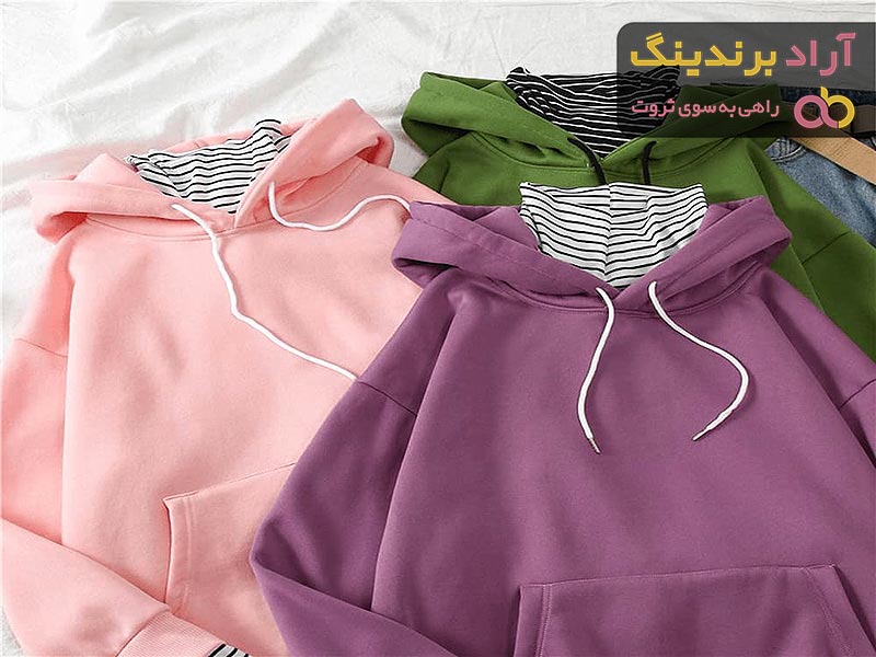 قیمت خرید هودی زنانه شیک + مشخصات، عمده ارزان