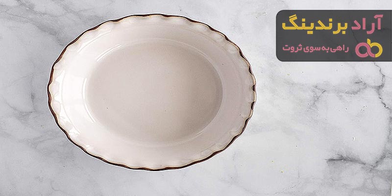 ظروف سرامیکی سفید به صورت اینترنتی با قیمت استثنایی و عالی