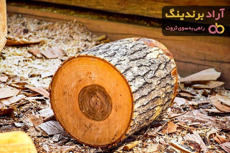 خرید چوب گردو قهوه ای + بهترین قیمت
